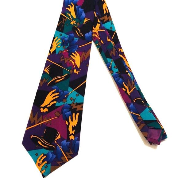 Manhattan Menswear Group Other - Vintage Collectable Beatles Silk Colorful Neck Tie Magical Mystery Bus Tour